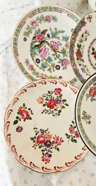 Set 6 Bellissimi Piattini da Tè