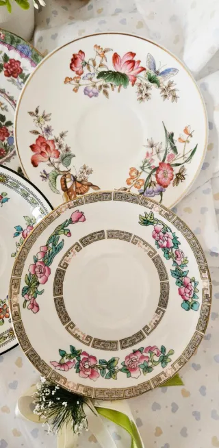 Set 6 Bellissimi Piattini da Tè