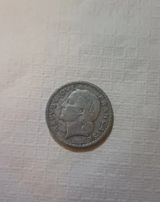 Moneta 5 Francs 1946 Repubblica Francese