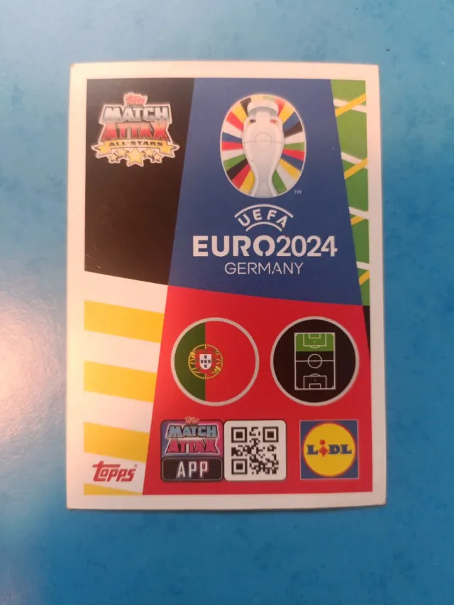 Cartão Topps Cristiano Ronaldo Capitão Portugal