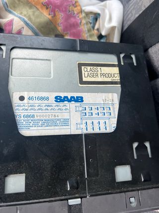 Radio CD Cassette Saab
