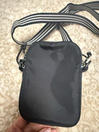 Bandolera y Cartera Adidas Negra y Blanca