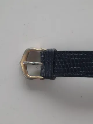 Reloj Cartier Mujer Vintage Negro/Dorado