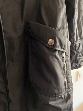 Abrigo Negro Promod Talla L