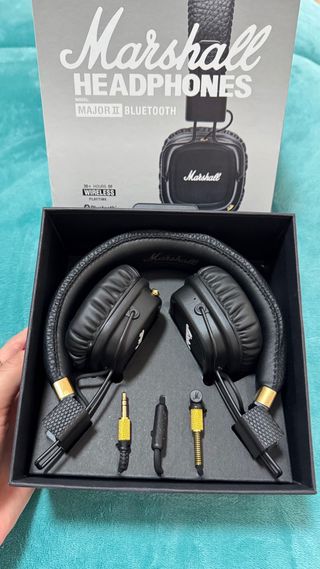 Marshall Major II Bluetooth Auriculares Negros