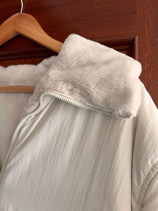 Abrigo Oysho Reversible Talla Única Beige