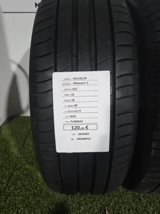 215 55 18 99V MICHELIN PRIMACY 3