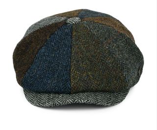 Gorra Harris Tweed Failsworth Patchwork