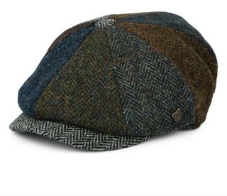 Gorra Harris Tweed Failsworth Patchwork