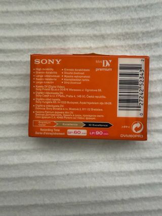 Sony Mini DV DVM60PR3 Cinta Digital Video