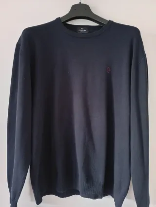 Maglione uomo Coveri blu taglia 4XL