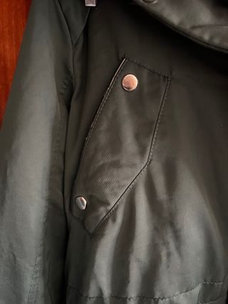Abrigo Verde Pull&Bear con Capucha