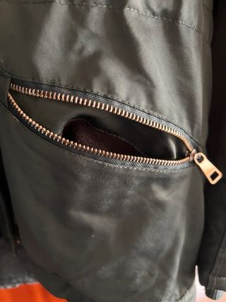 Abrigo Verde Pull&Bear con Capucha