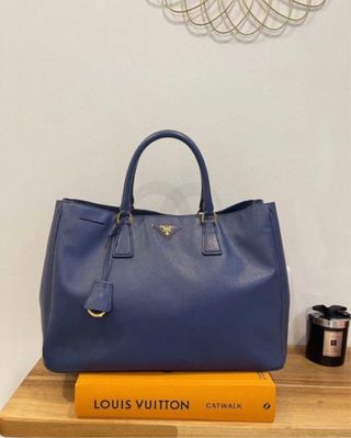 Borsa Prada Galleria Blu