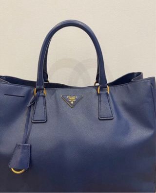 Borsa Prada Galleria Blu