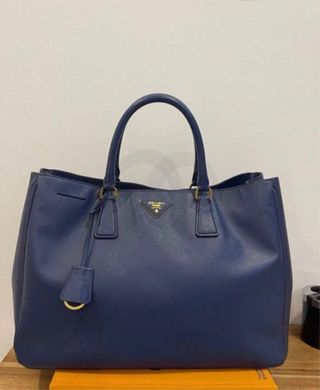 Borsa Prada Galleria Blu
