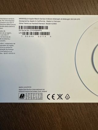 Apple Watch Series 9 45mm color medianoche