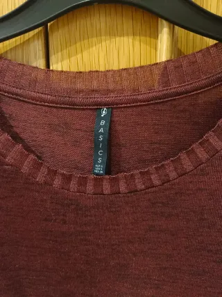 Camiseta manga larga roja