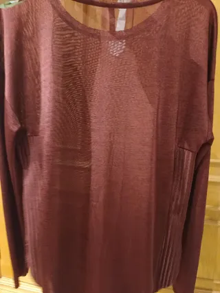 Camiseta manga larga roja