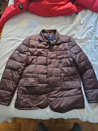 Chaqueta acolchada Valecuatr Talla S Marrón