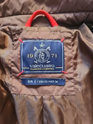 Chaqueta acolchada Valecuatr Talla S Marrón