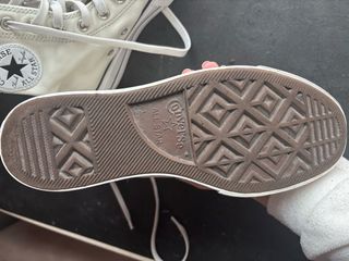 Botas Converse Bota Blanca Plataforma Talla 37