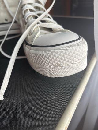 Botas Converse Bota Blanca Plataforma Talla 37