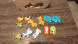 Juego de madera Arca de Noé