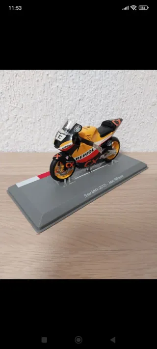 Lote 3 motos Marc Márquez Altaya