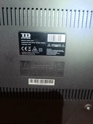 TD Systems 50 TV - No se ve, solo sonido