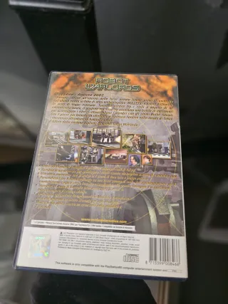 Robot Warlords PS2 pal ita