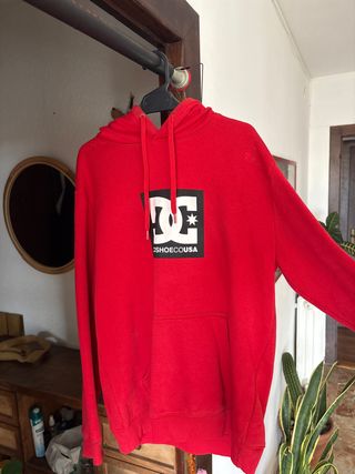 Sudadera DC Shoes Roja Talla M