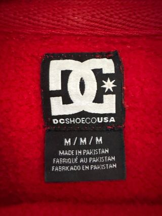 Sudadera DC Shoes Roja Talla M