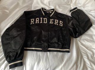 Chaqueta Bomber Raiders NFL