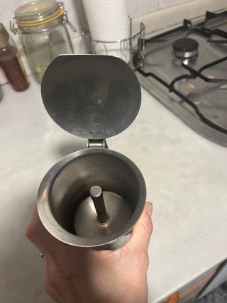 Cafetera Italiana Acero Inoxidable