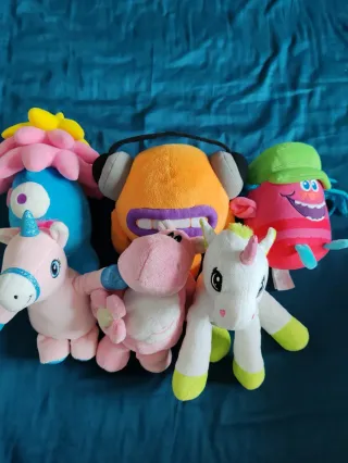 Lotto peluche morbidi