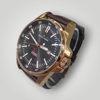 RELOJ JAQUES LEMANS 1-1516 + CORREA EXTRA ORO ROSA