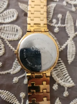 Orologio da polso Vagary oro e bianco