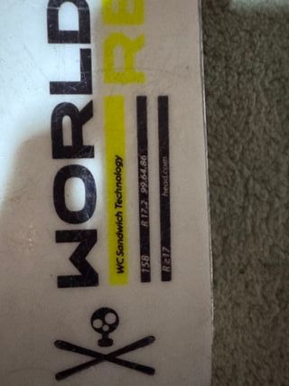 Esquís Head Worldcup 158