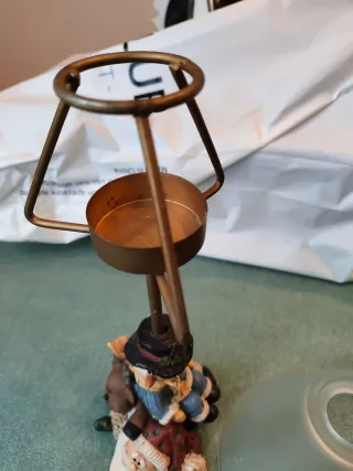 Lampada Natale Pupazzo Neve Babbo Natale