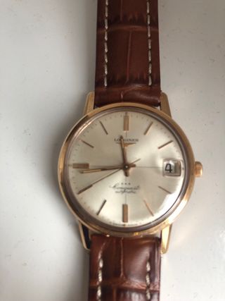 Longines Tre Stelle Conquest Automatico cassa oro