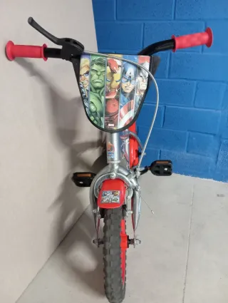 Bicicleta infantil Superhéroes 12 pulgadas