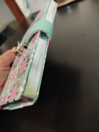 Diário com cadeado e chave