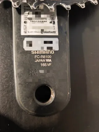 Bielas Shimano Ultegra 12v 165 con potenciometro