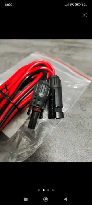 Cable placa solar XT60