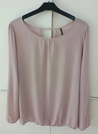 Lote 2 Blusas Blanca y Rosa Palo