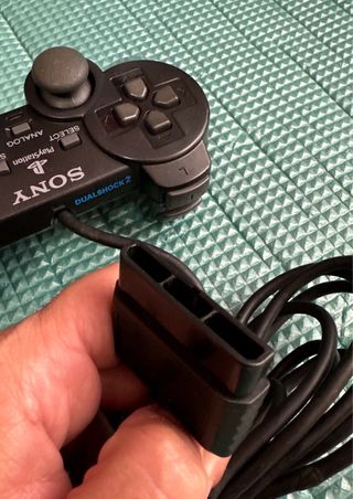 Mando DualShock 2 PS2 Sony Negro