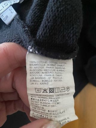 Pantaloni tuta neri taglia L