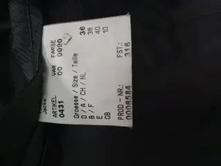 Chaqueta Baronía Negra