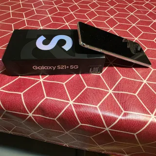 Samsung S21+ 5G 256GB Argento + Cover